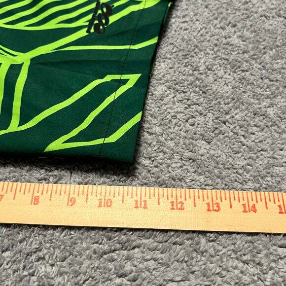 Podiumwear Shorts Adult Medium Tri Cycle Long Bermuda Cycling Mens Green - Picture 8 of 9